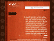 Tablet Screenshot of freethewords.org